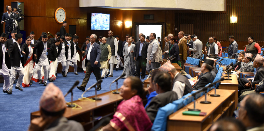 First elected government