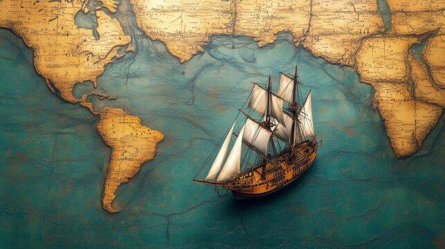 Major geographical areas and explorers