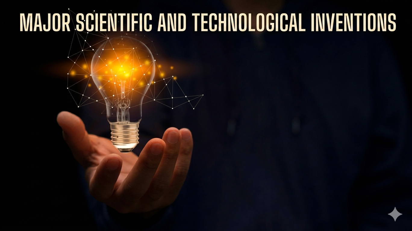 Major scientific and technological inventions