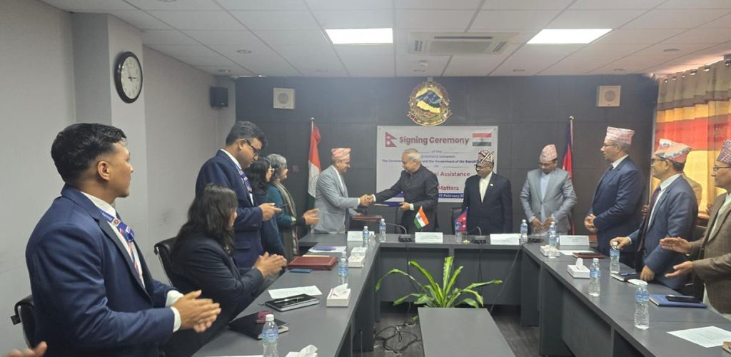 Nepal-India Mutual Legal Assistance Agreement