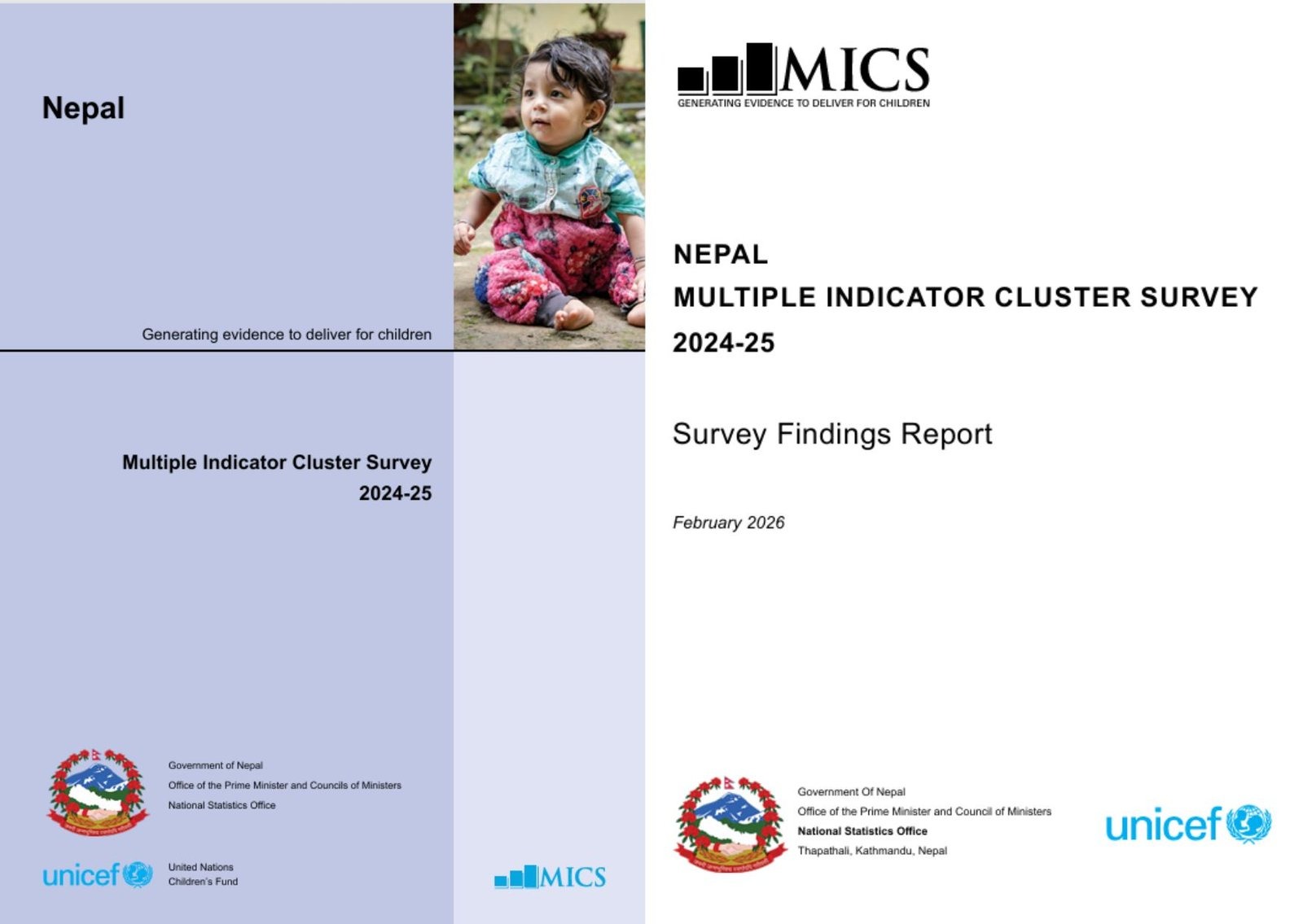 Nepal Multiple Indicator Cluster Survey-NMICS 2024-25
