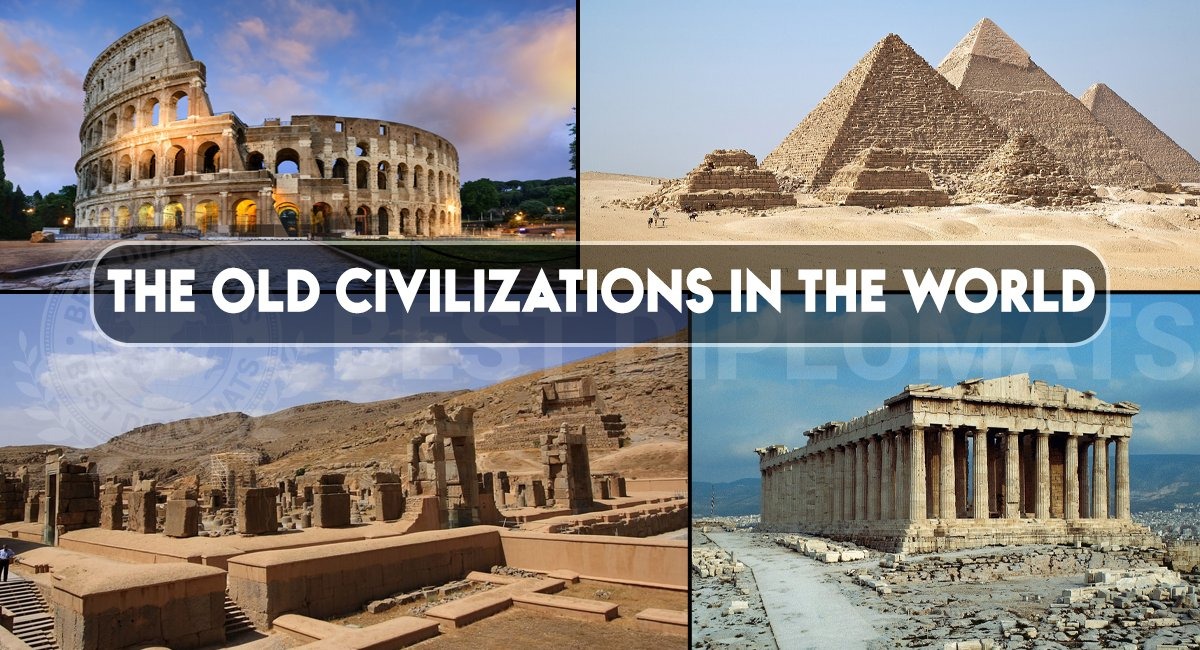 Major civilizations and associated rivers