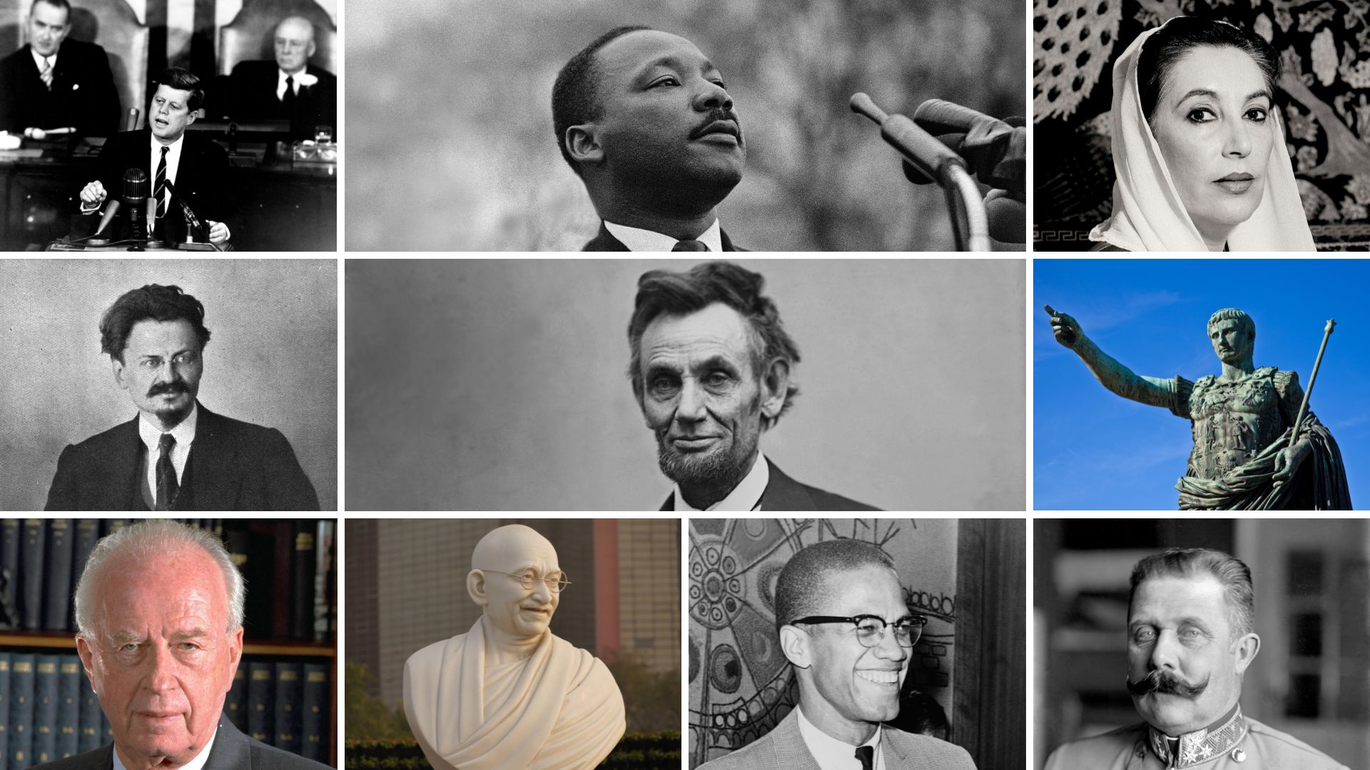 Important political assassinations in world history