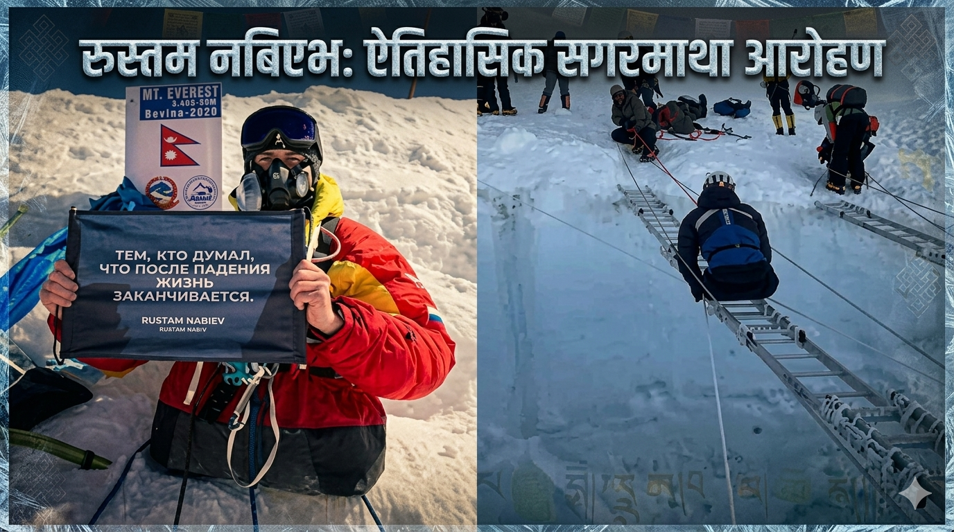 Successfully climbed Mount Everest with only two hands despite missing both legs