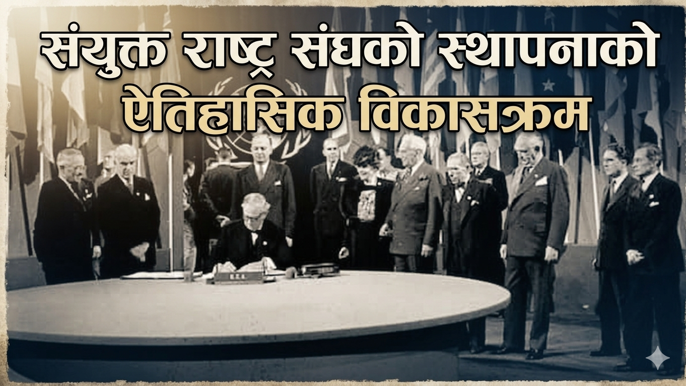 Historical development of the establishment of the United Nations