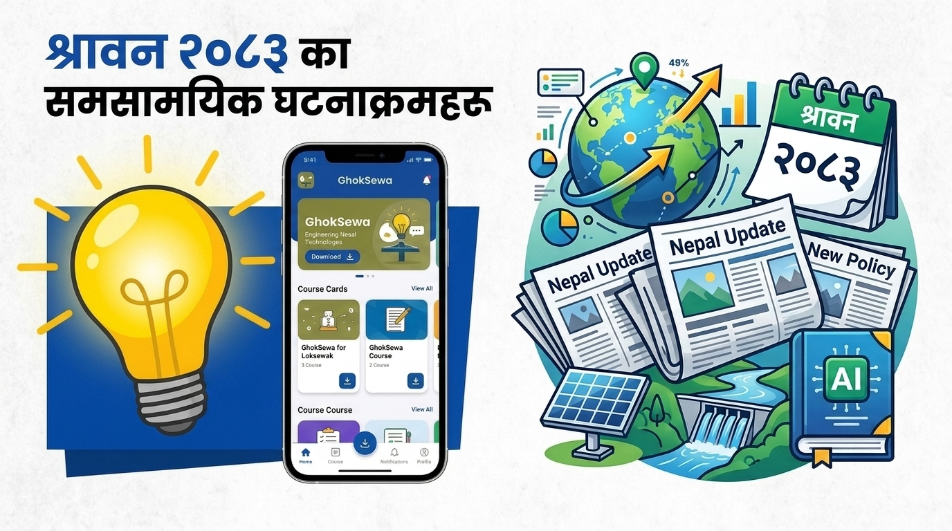 Current events of Shravan 2083
