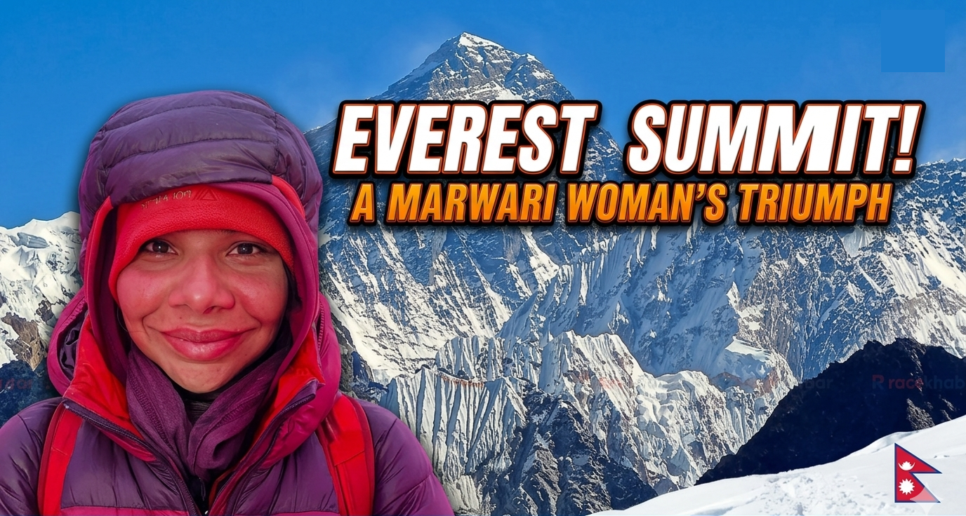 First woman from the Marwari community to summit Mount Everest