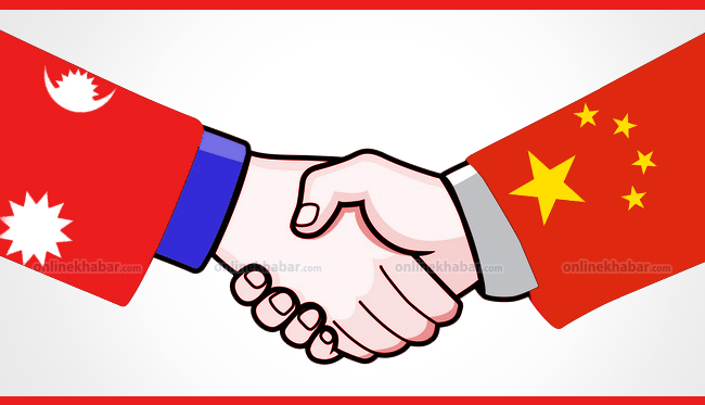 Major trade routes between Nepal and China