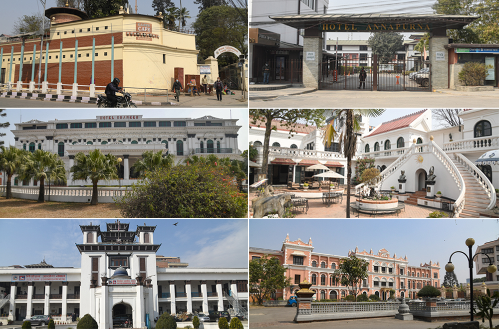Rana-era palaces and their builders